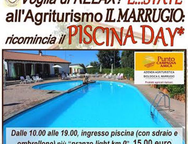 Voglia d’estate? c’è chi, sfida il clima “fuori stagione”  ed inaugura nel week end il suo “Piscina Day & Pizza Night”